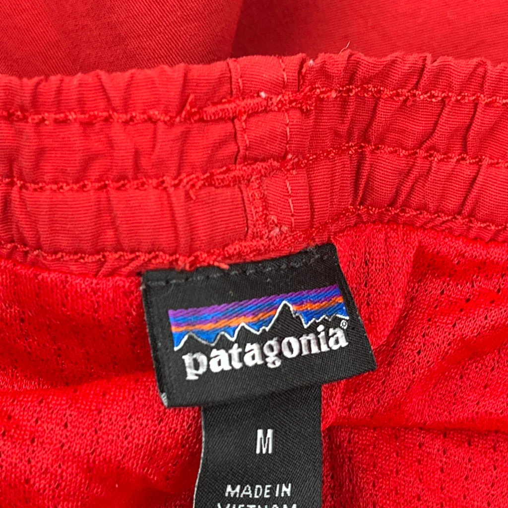 Patagonia Shorts - Medium Red Polyester - Image 3