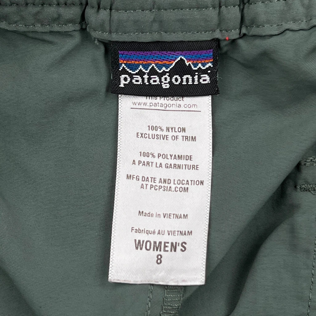Patagonia Shorts - Small Green Nylon - Image 3