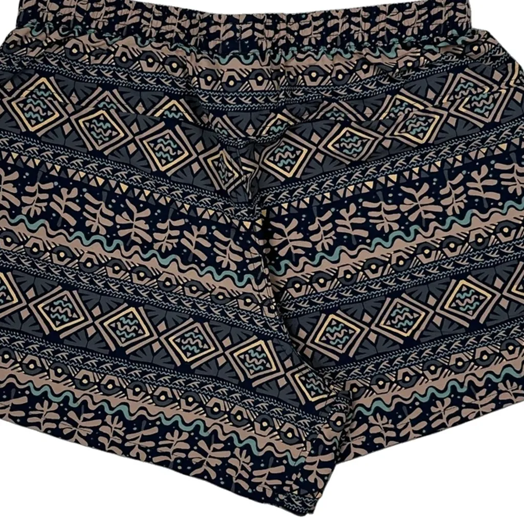 Patagonia Aztec Tennis Style Shorts - Small Multicoloured Polyester - Image 6