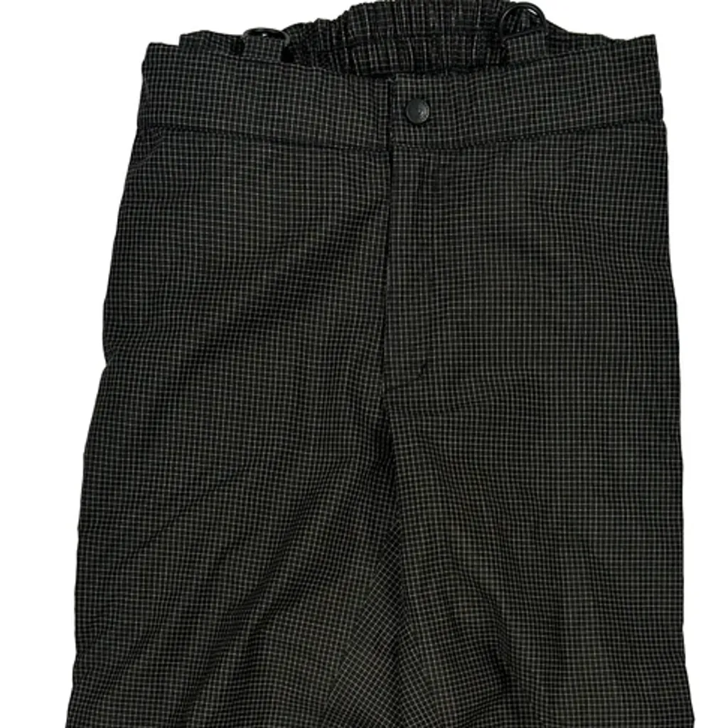 Patagonia Checked Ski Trousers - 30″ Waist Black Polyester - Image 5