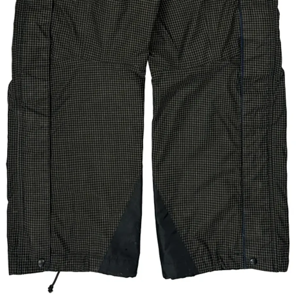 Patagonia Checked Ski Trousers - 30″ Waist Black Polyester - Image 7