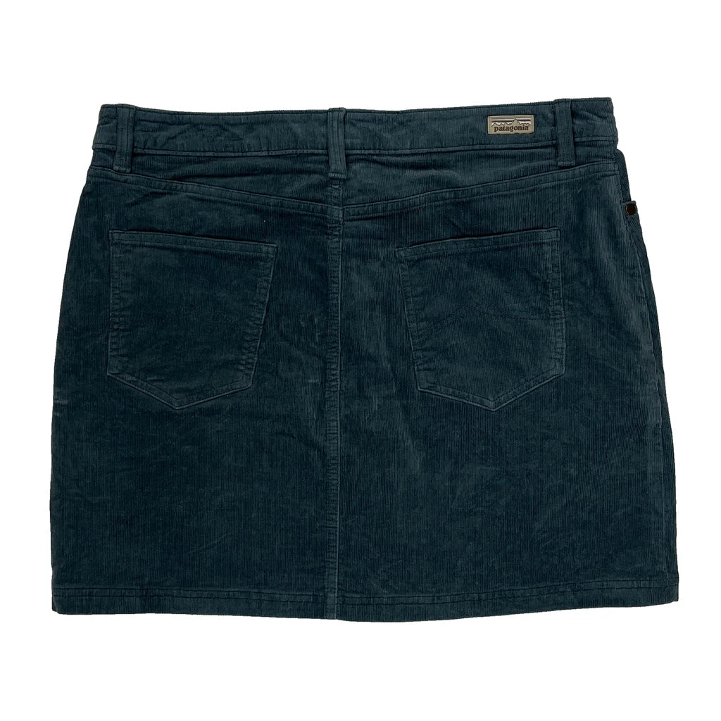Patagonia Mini Skirt - Medium Green Corduroy