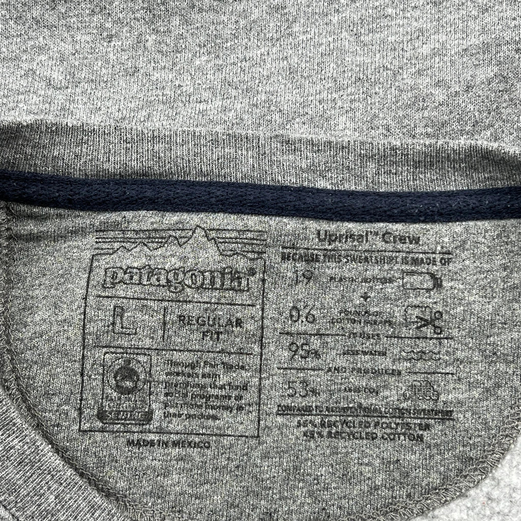 Patagonia Sweatshirt - Large Gray Cotton - Image 3
