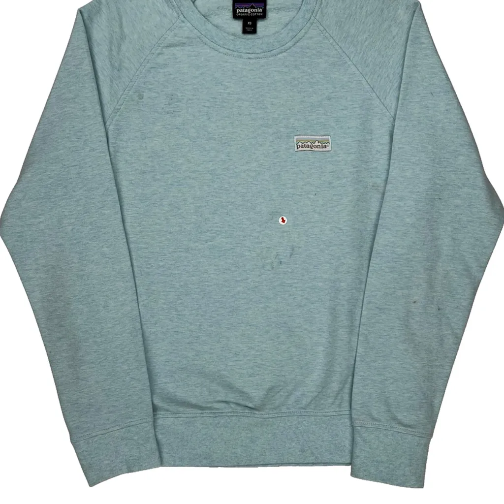 Patagonia Sweatshirt - XS Blue Cotton - Image 4