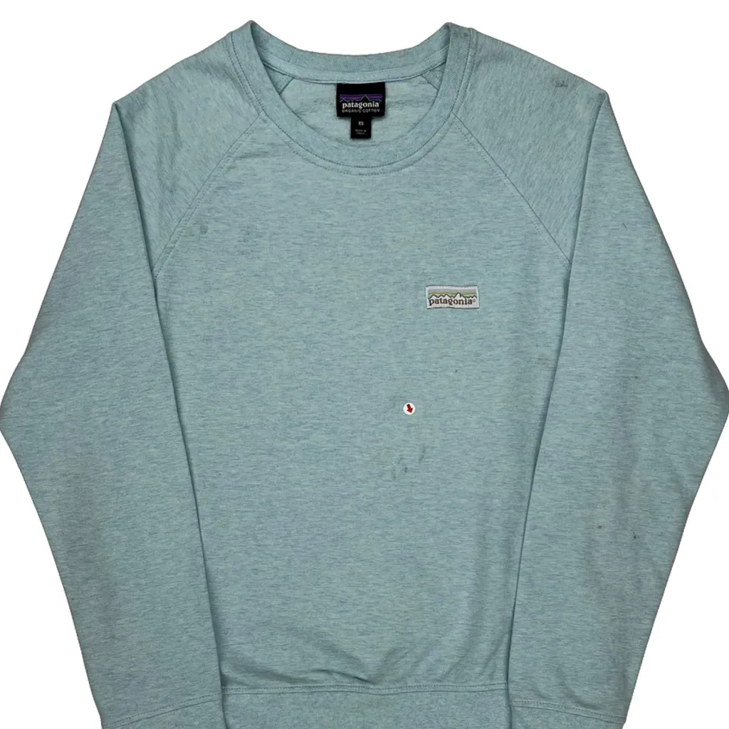 Patagonia Sweatshirt - XS Blue Cotton - Image 5