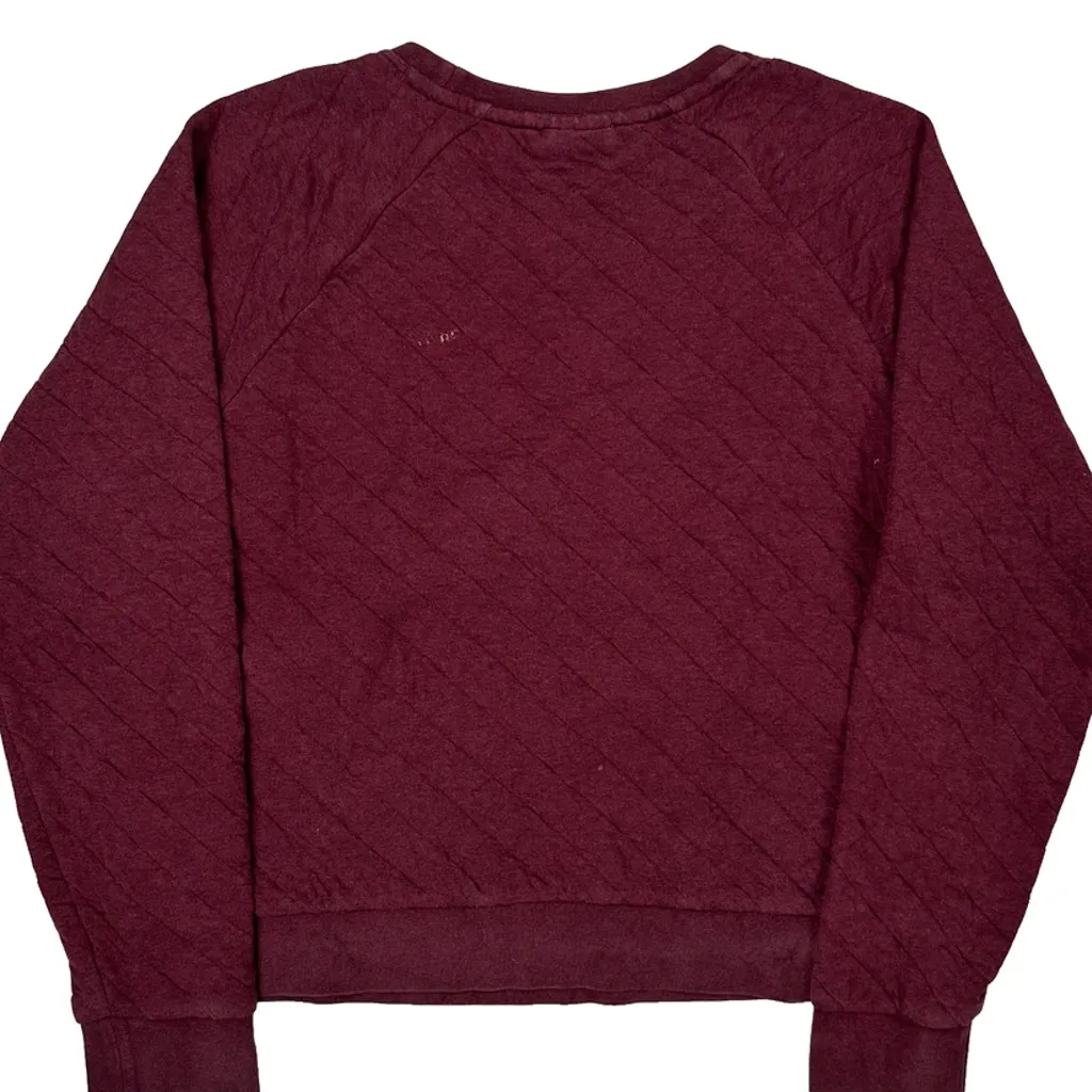 Patagonia Quilted Sweatshirt - XL Burgundy Cotton - Image 7