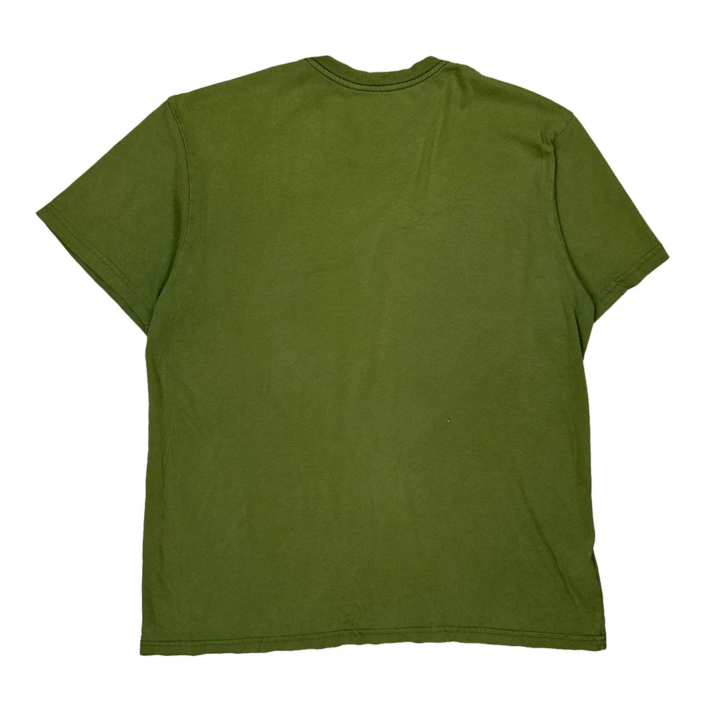 Patagonia Graphic T-Shirt - Medium Green Cotton - Image 2