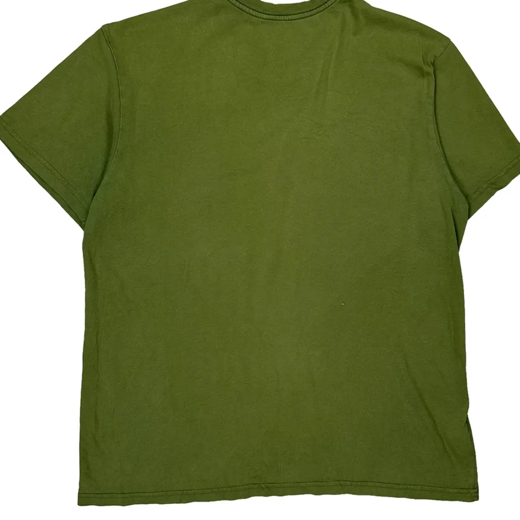 Patagonia Graphic T-Shirt - Medium Green Cotton - Image 7