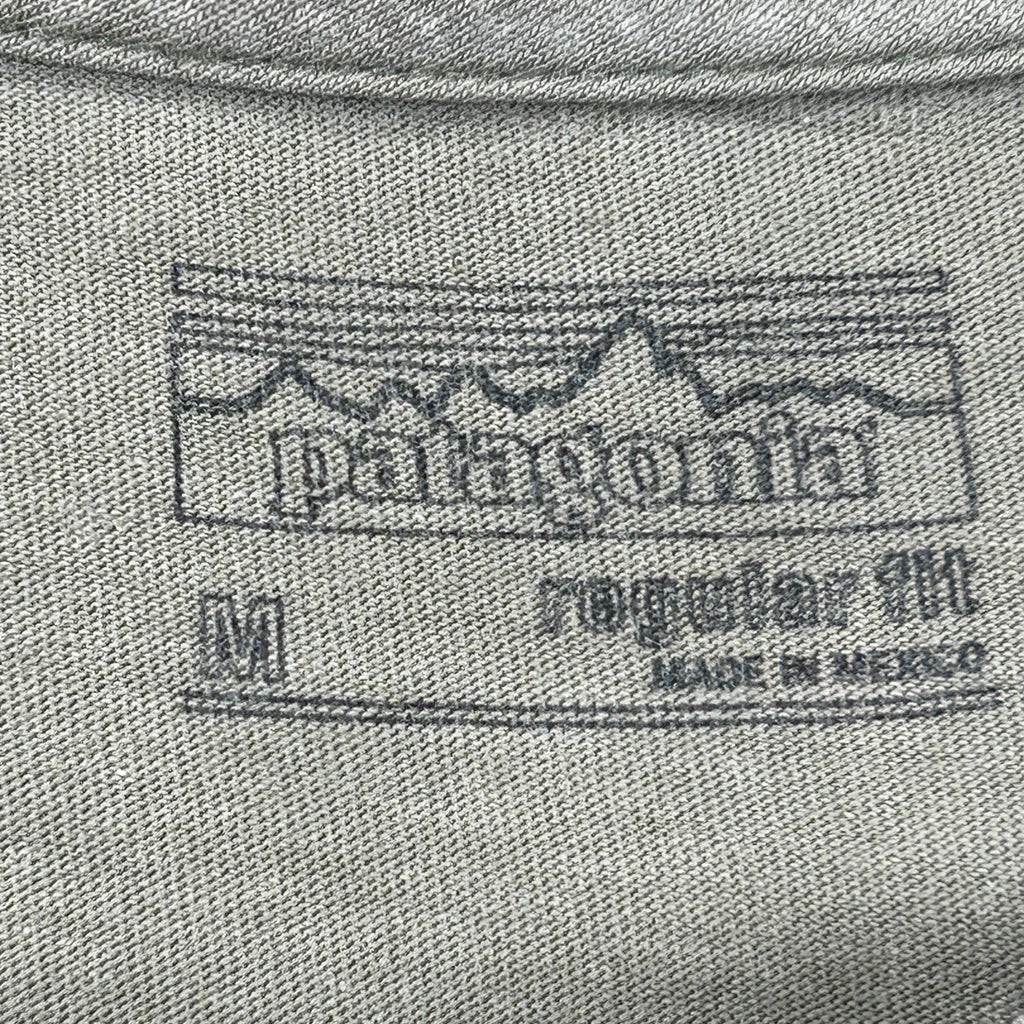 Patagonia Graphic T-Shirt - Medium Green Cotton - Image 3