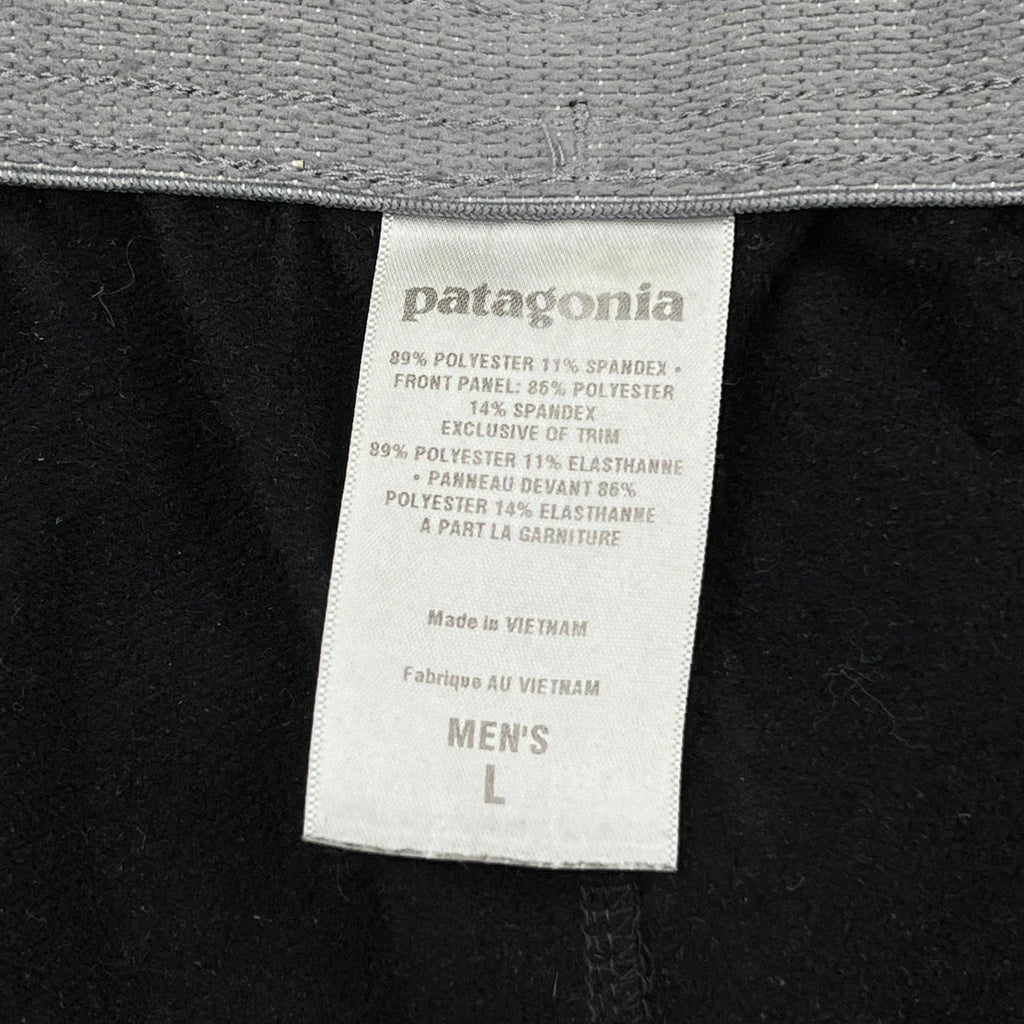 Patagonia Track Pants - Large Black Polyester - Image 3