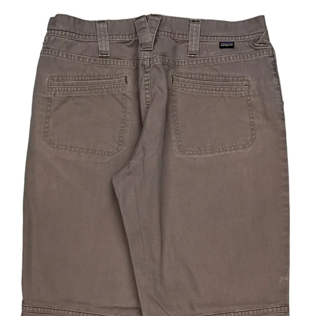 Patagonia Trousers - 32W UK 12 Brown Cotton - Image 7