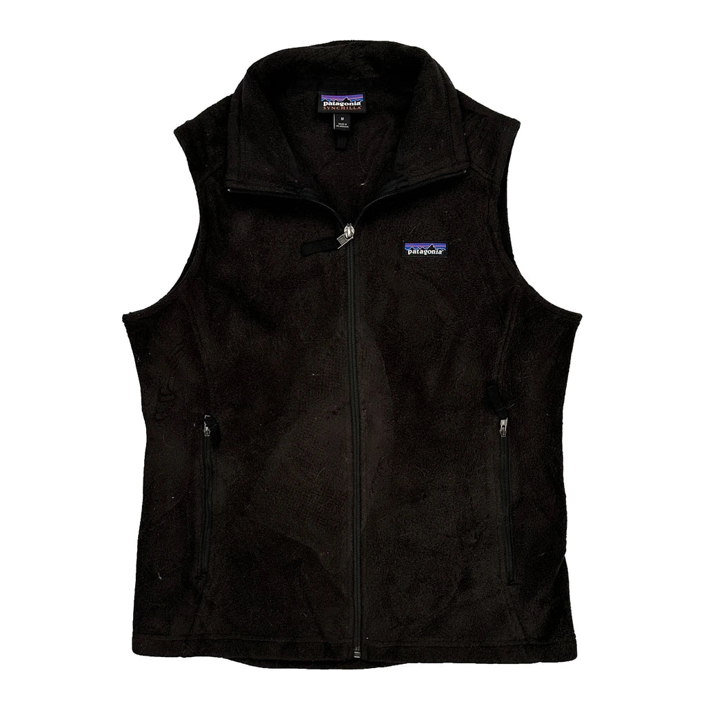 Patagonia Vest - Medium Black Polyester
