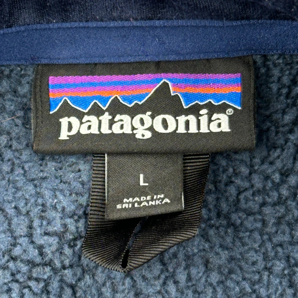Patagonia Fleece Vest - Large Blue Polyester - Image 3