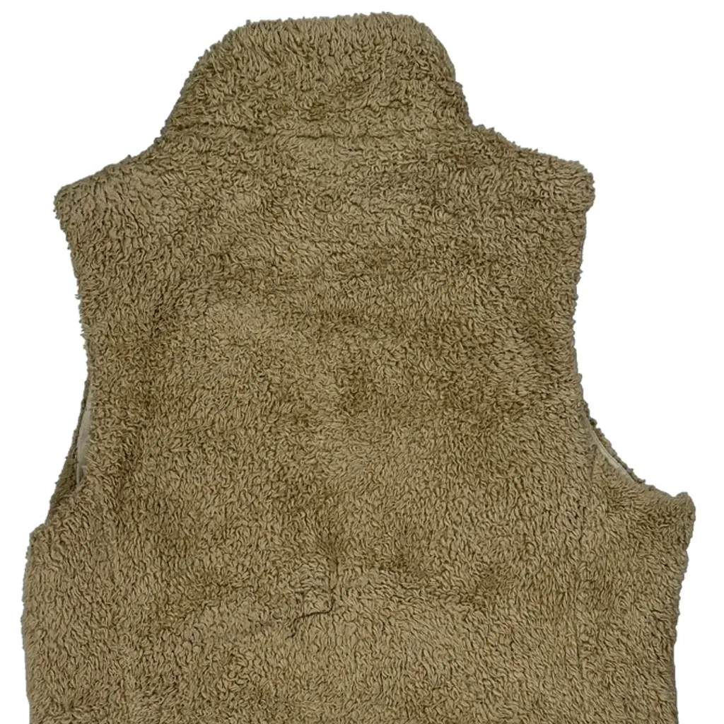 Patagonia Fleece Vest - Large Beige Polyester - Image 7