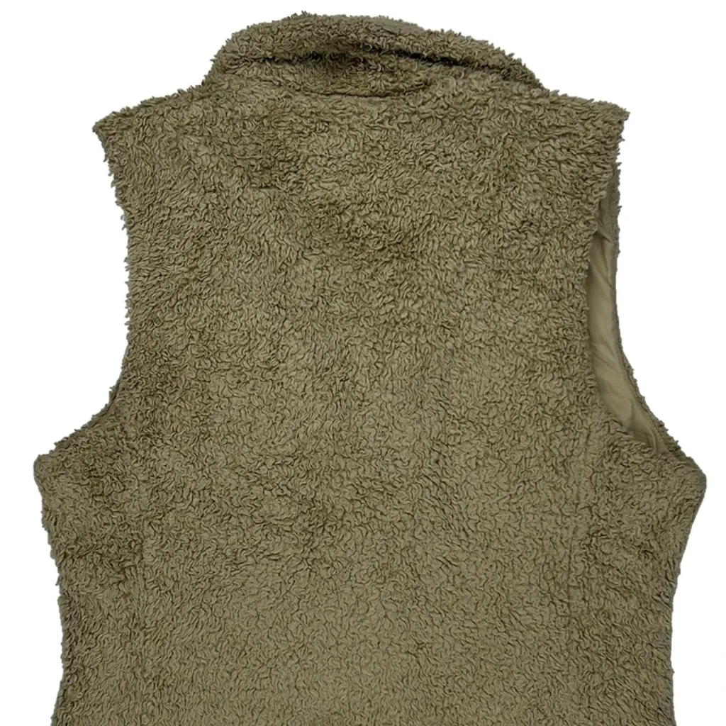 Patagonia Fleece Vest - Medium Beige Polyester - Image 6