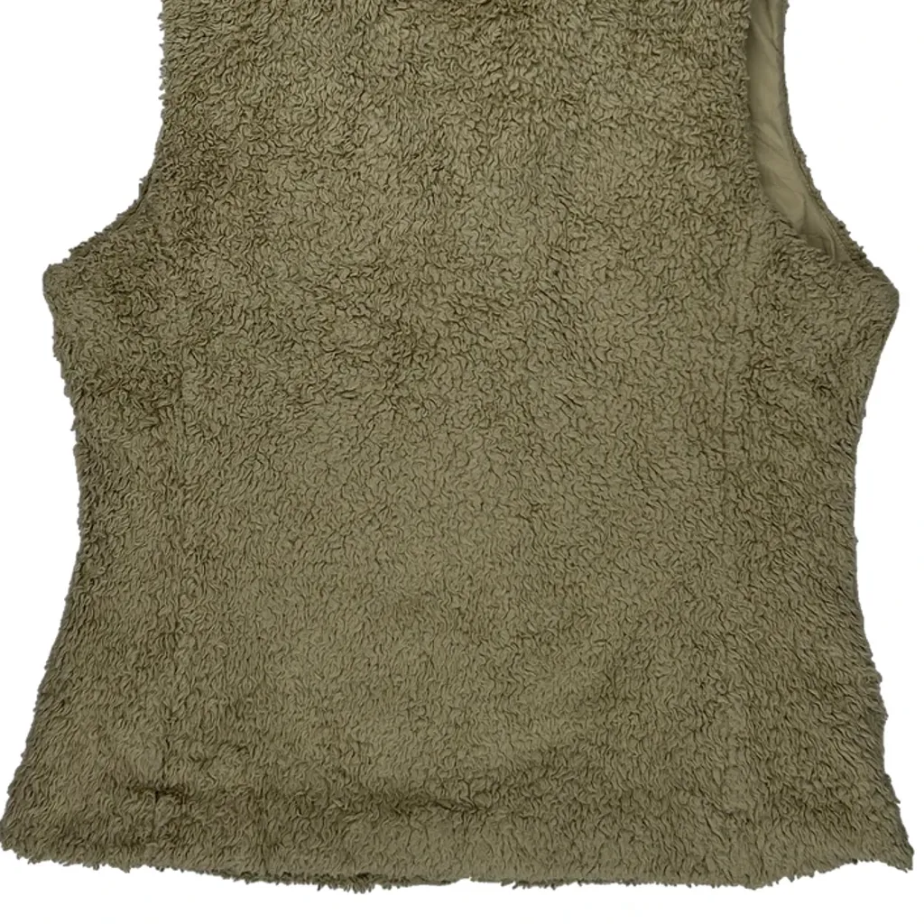 Patagonia Fleece Vest - Medium Beige Polyester - Image 7