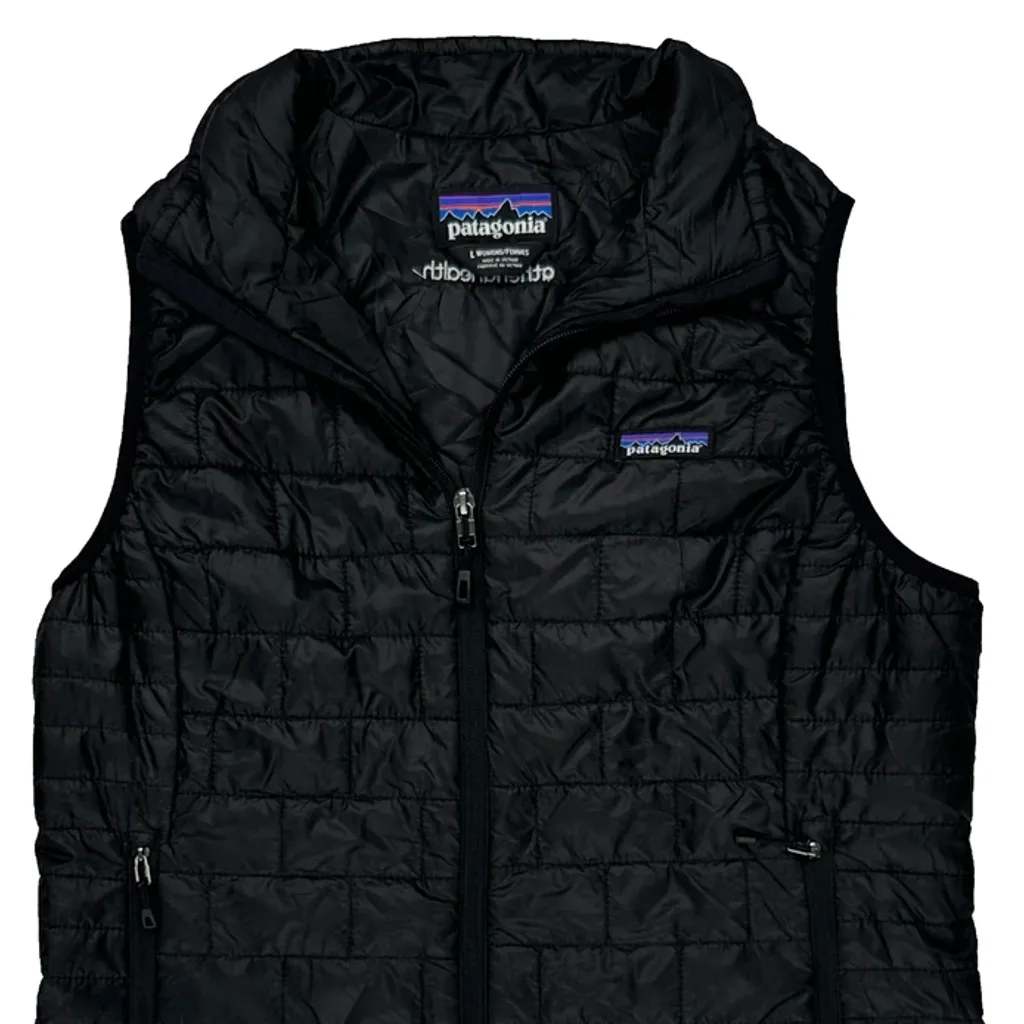 Patagonia Vest - Large Black Polyester - Image 5