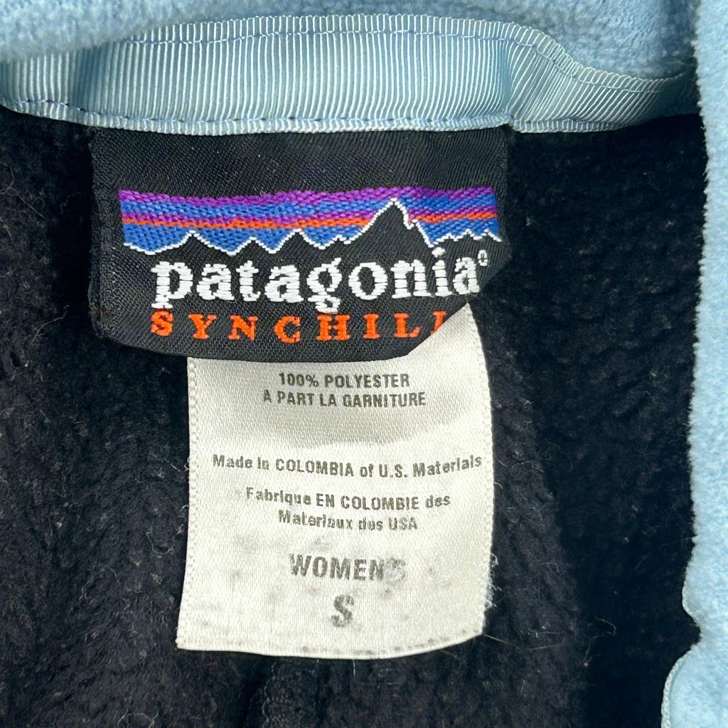 Patagonia Synchilla Vest - Small Black Polyester - Image 3