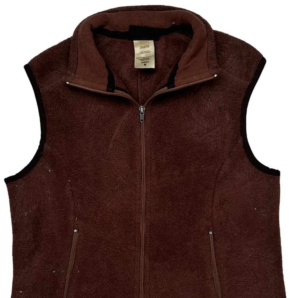 Patagonia Vest - Medium Brown Polyester - Image 5