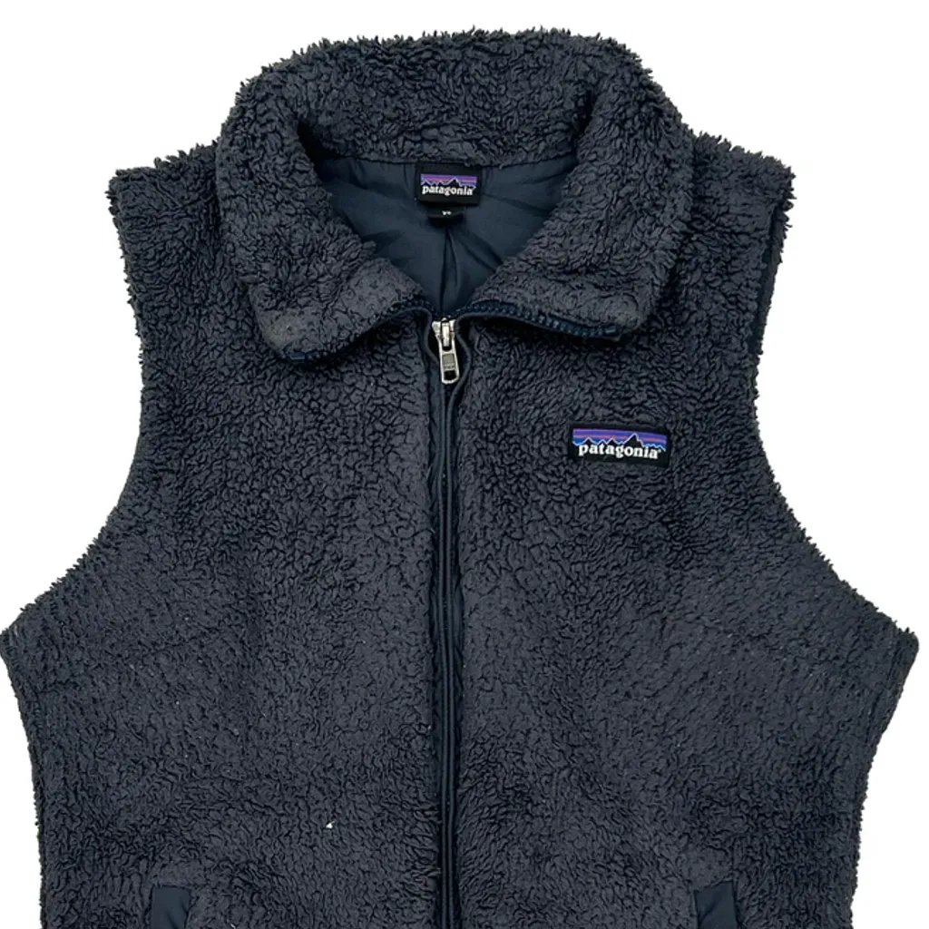 Patagonia Fleece Vest - XS Gray Polyester - Image 5