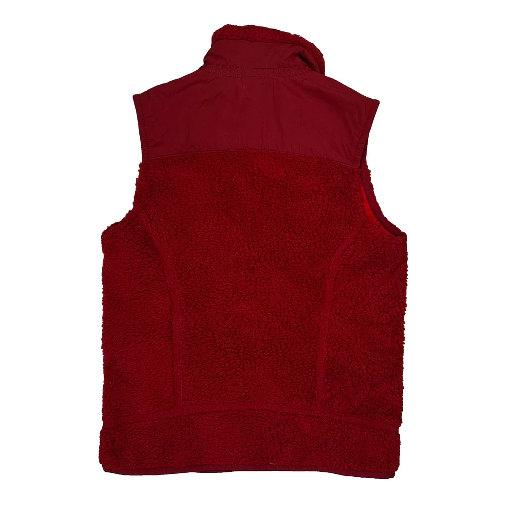 Patagonia Vest - Medium Red Polyester - Image 2