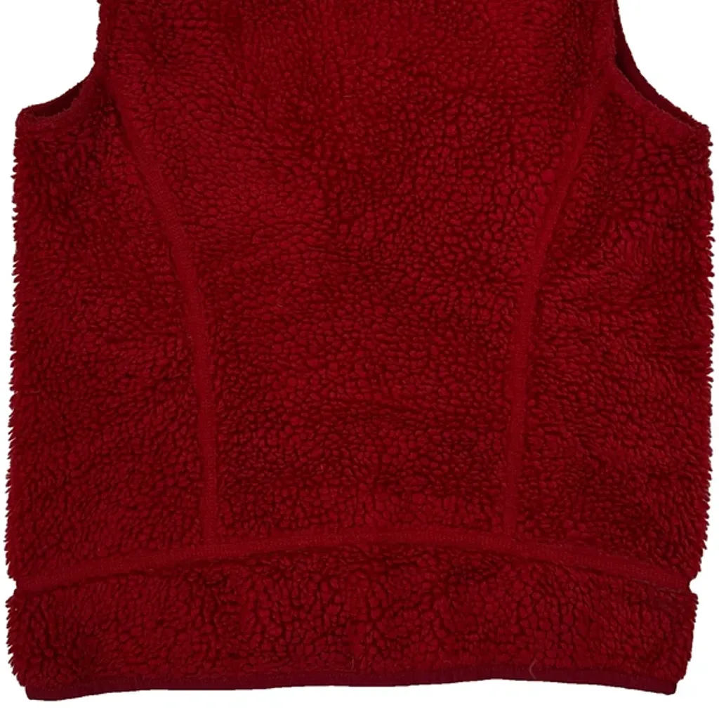 Patagonia Fleece Vest - Small Red Polyester - Image 6
