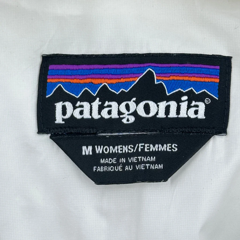 Patagonia Vest - Medium White Polyester - Image 3