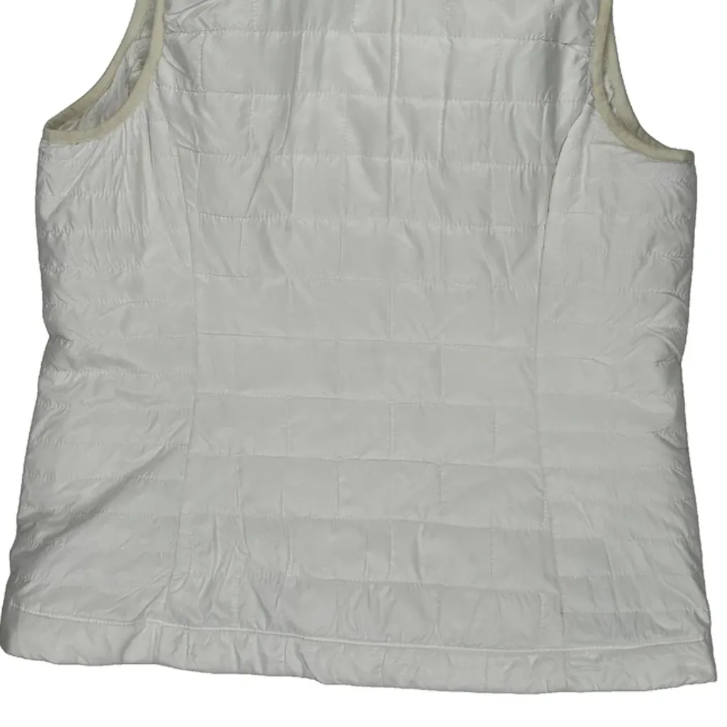 Patagonia Vest - Medium White Polyester - Image 6