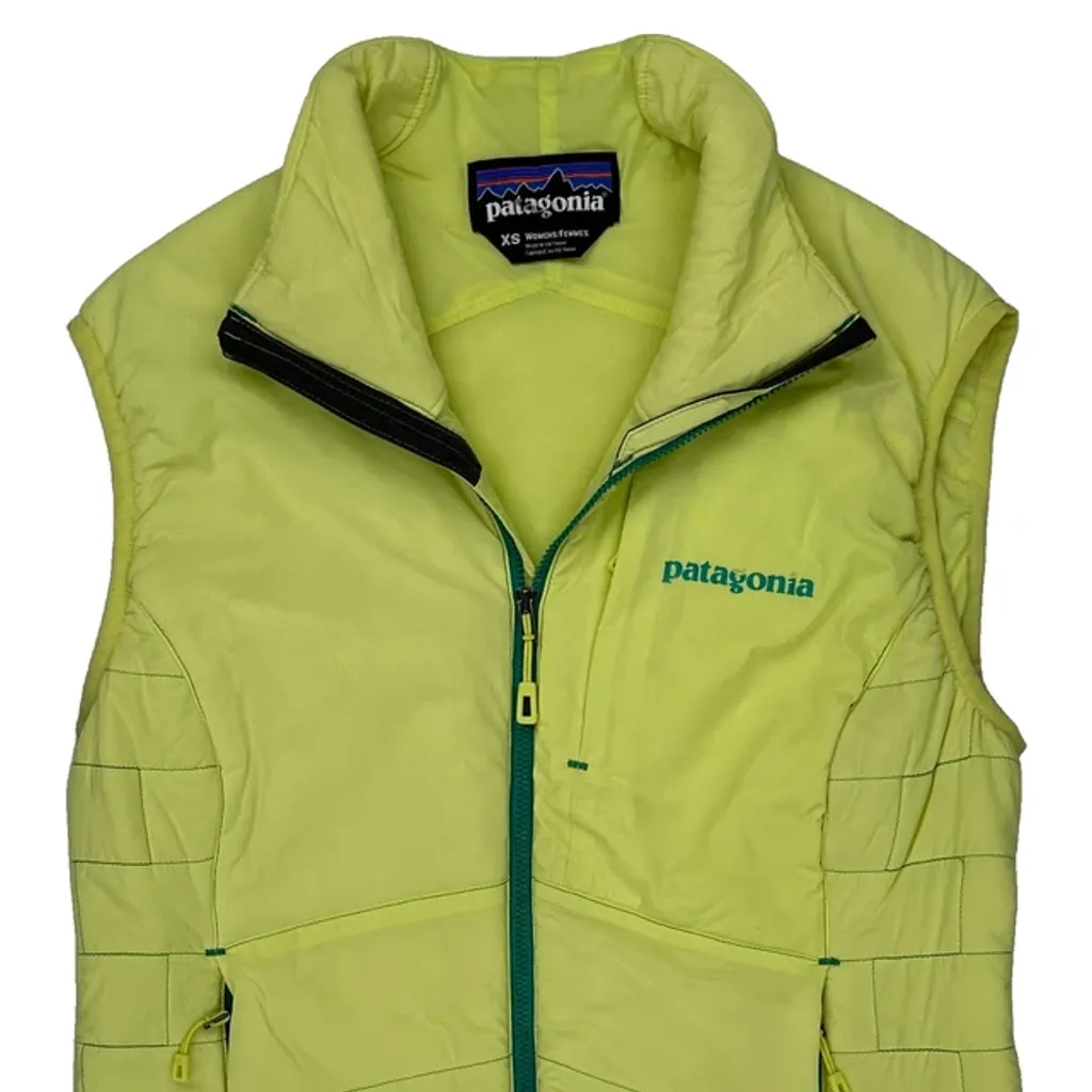 Patagonia Vest - XS Yellow Polyester - Image 4