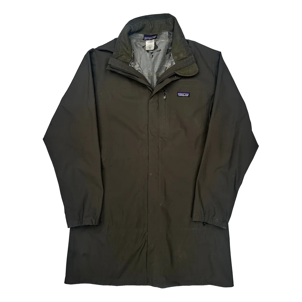 Patagonia Waterproof Jacket - Medium Black Polyester