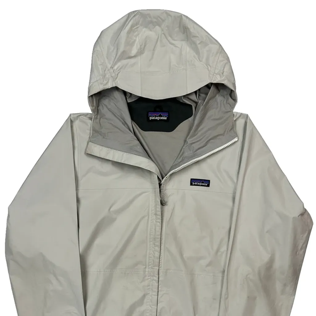 Patagonia Waterproof Jacket - Large Cream Polyester - Image 5
