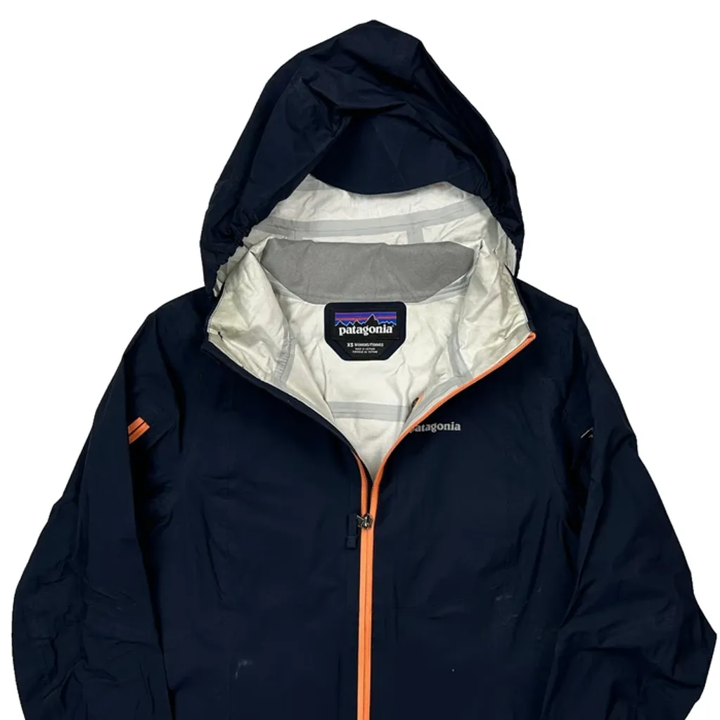 Patagonia Waterproof Jacket - XS Navy Nylon - Image 4