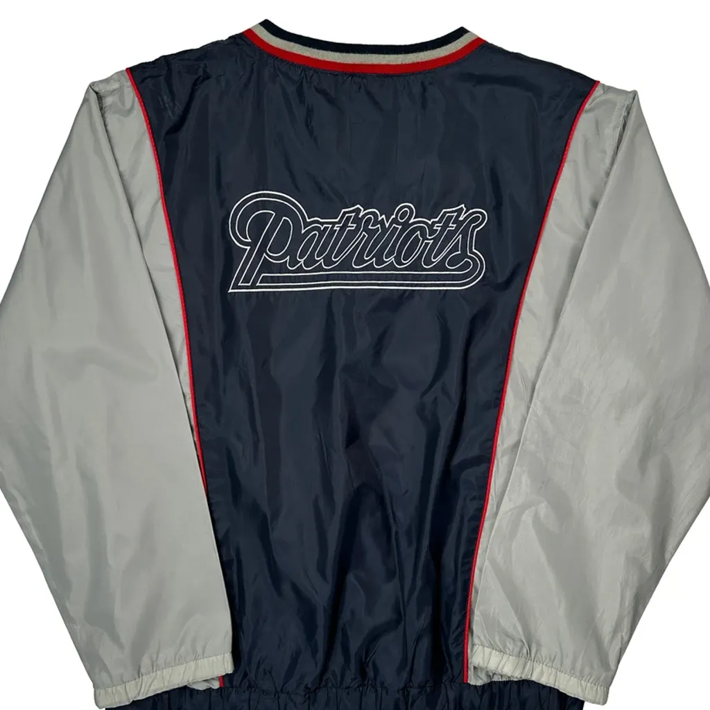 Patriots Nfl Windbreaker - XL Navy Polyester - Image 6
