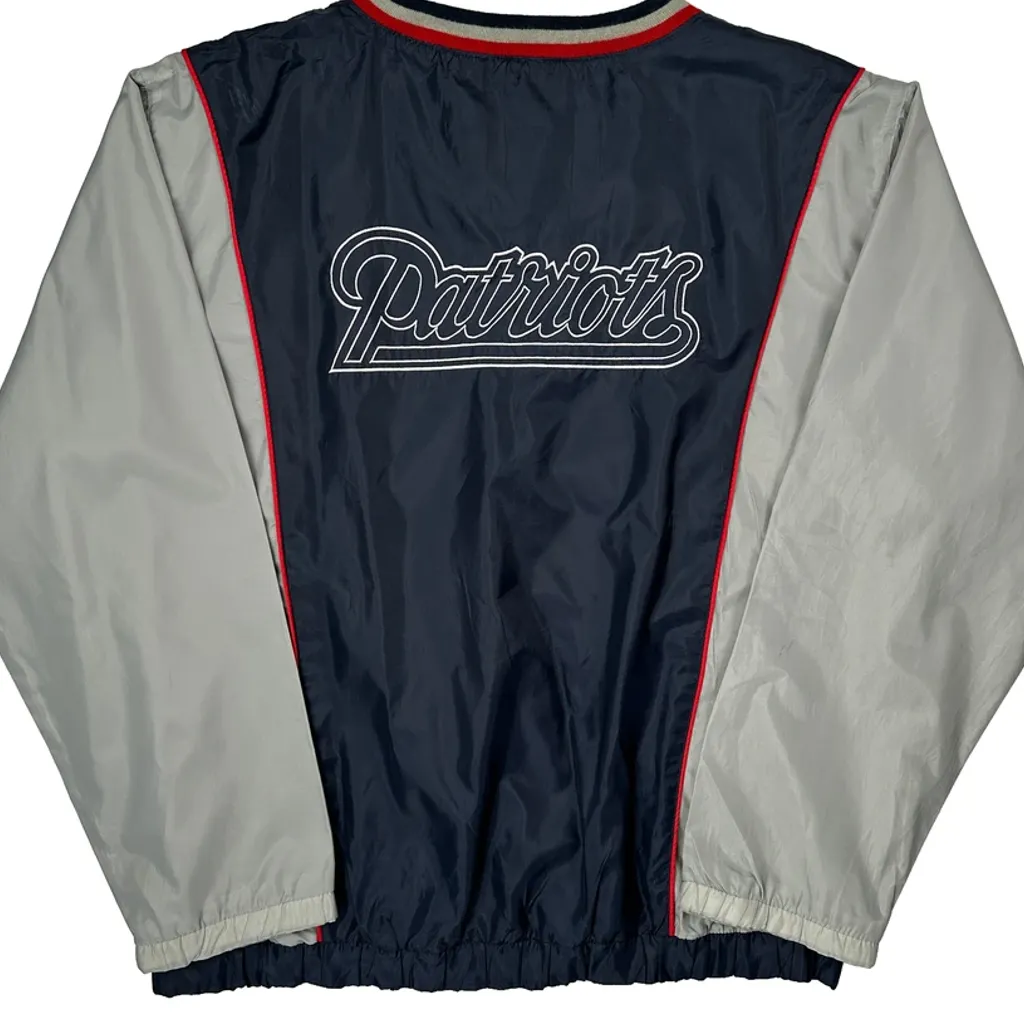 Patriots Nfl Windbreaker - XL Navy Polyester - Image 7