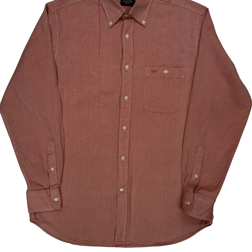 Paul & Shark Shirt - Medium Red Cotton - Image 4