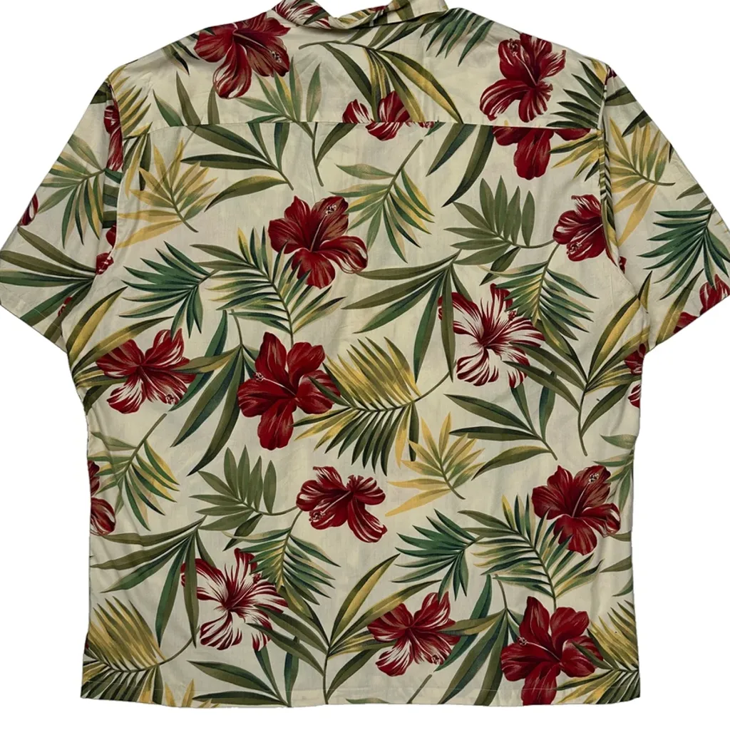Pauttana Floral Hawaiian Shirt - XL Multicoloured Cotton Blend - Image 6