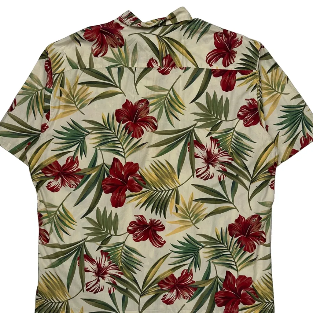 Pauttana Floral Hawaiian Shirt - XL Multicoloured Cotton Blend - Image 7