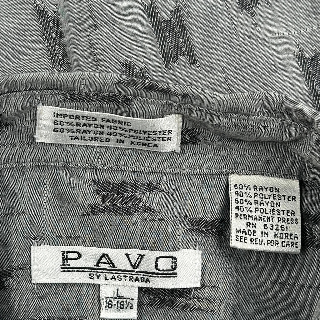 Pavo Shirt - Large Grey Polyester - Image 3