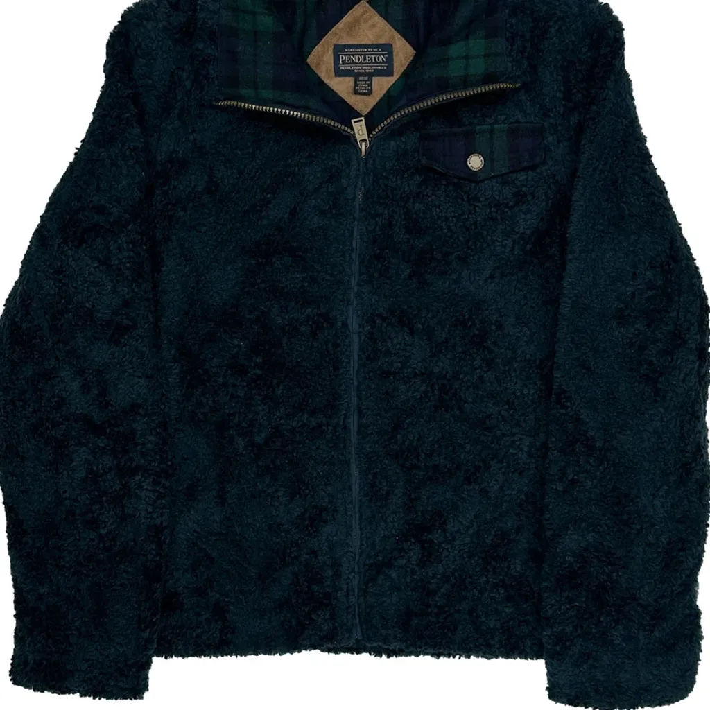 Pendleton Fleece - Medium Green Polyester - Image 4