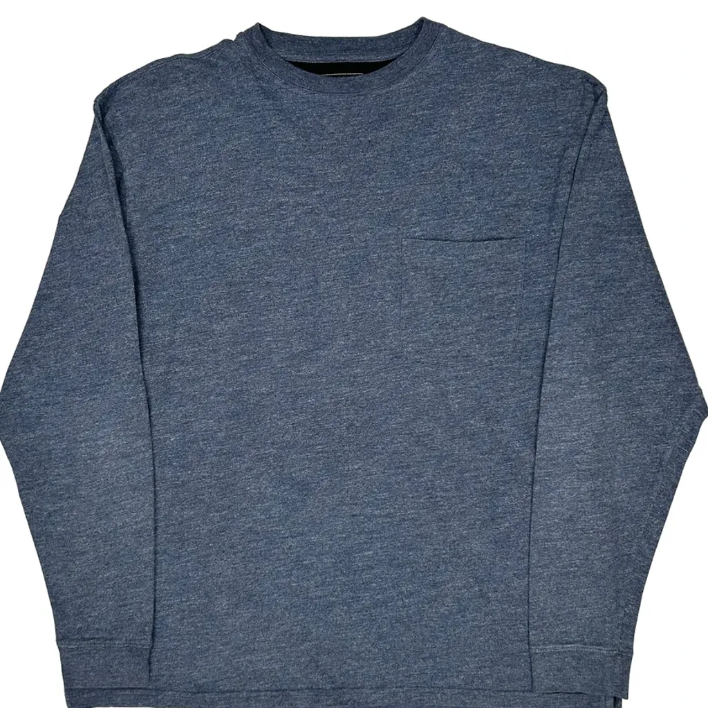Pendleton Long Sleeve T-Shirt - Large Blue Cotton - Image 5