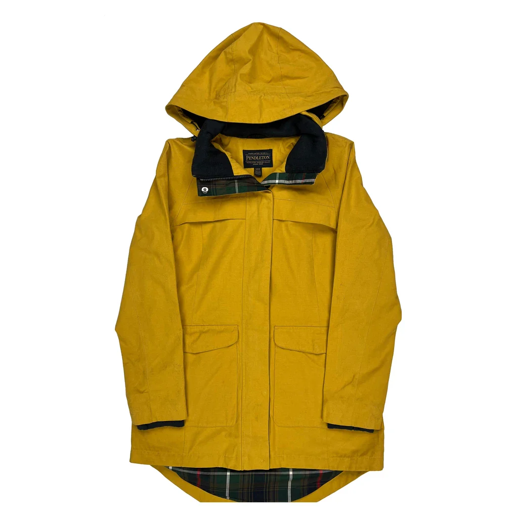 Pendleton Parka - Small Yellow Cotton