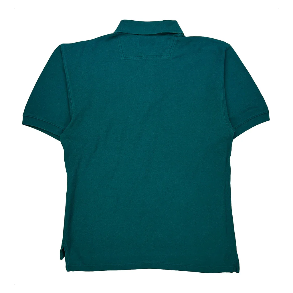 Pendleton Polo Shirt - Medium Green Cotton - Image 2
