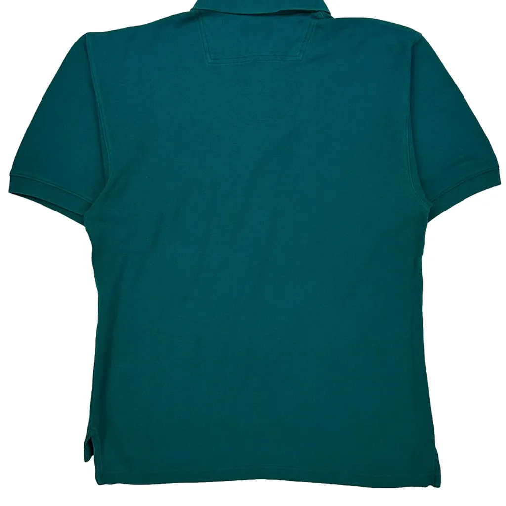 Pendleton Polo Shirt - Medium Green Cotton - Image 6