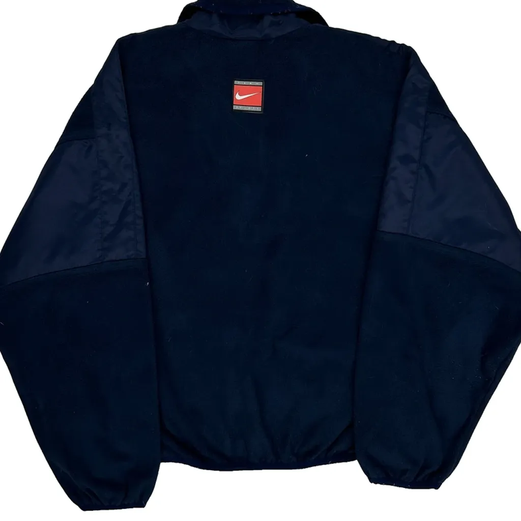Penn State Nike 1/4 Zip Fleece - Medium Navy Polyester - Image 7