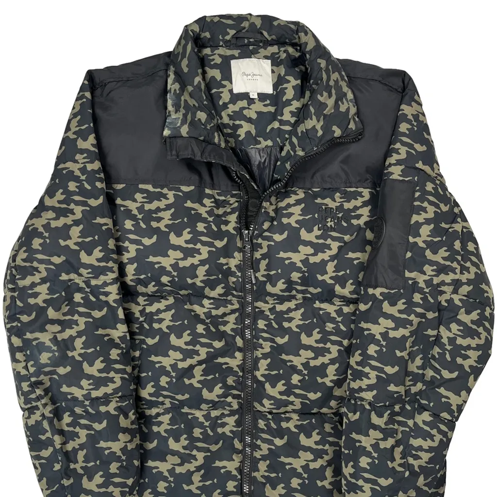 Pepe Jeans Camo Puffer - XL Camo Polyester - Image 5