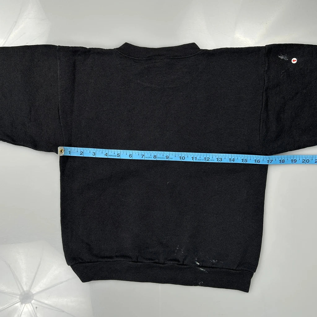 Philadelphia Eagles Age 7-8 Nfl Sweatshirt - Small Black Cotton - Image 4