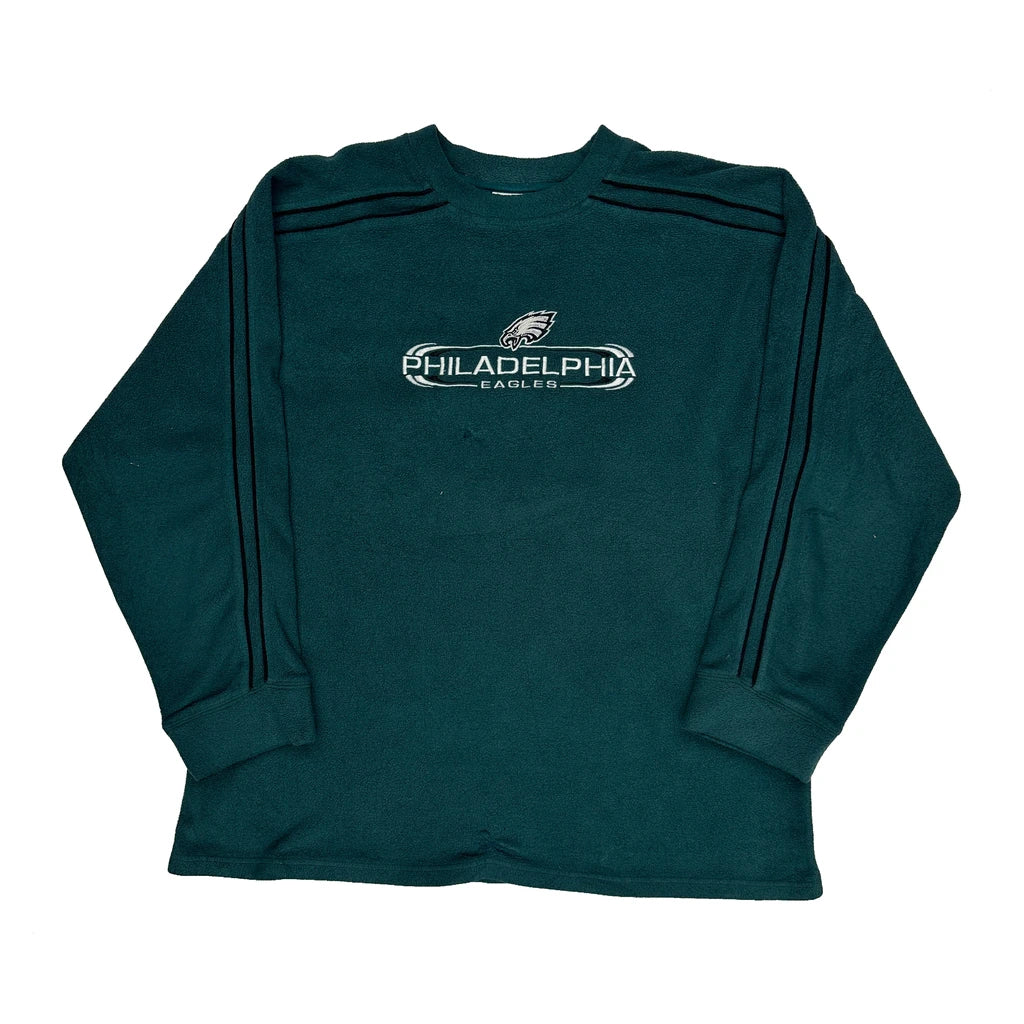 Philadelphia Eagles Nfl Football Fleece - XL Green Polyester