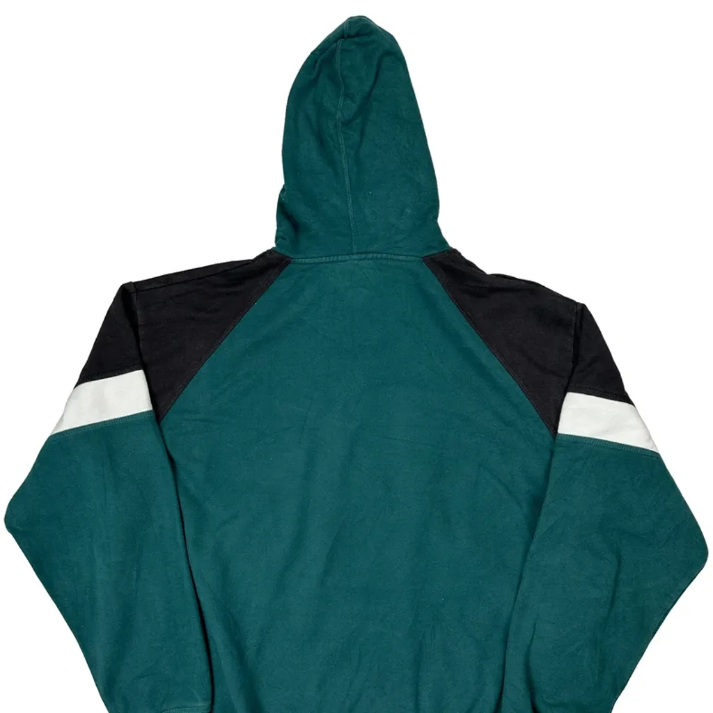 Philadelphia Eagles Nfl Football Hoodie - Large Green Cotton - Image 7