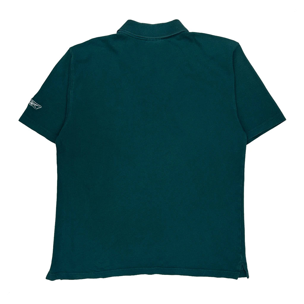 Philadelphia Eagles Nfl Polo Shirt - Medium Green Cotton - Image 2
