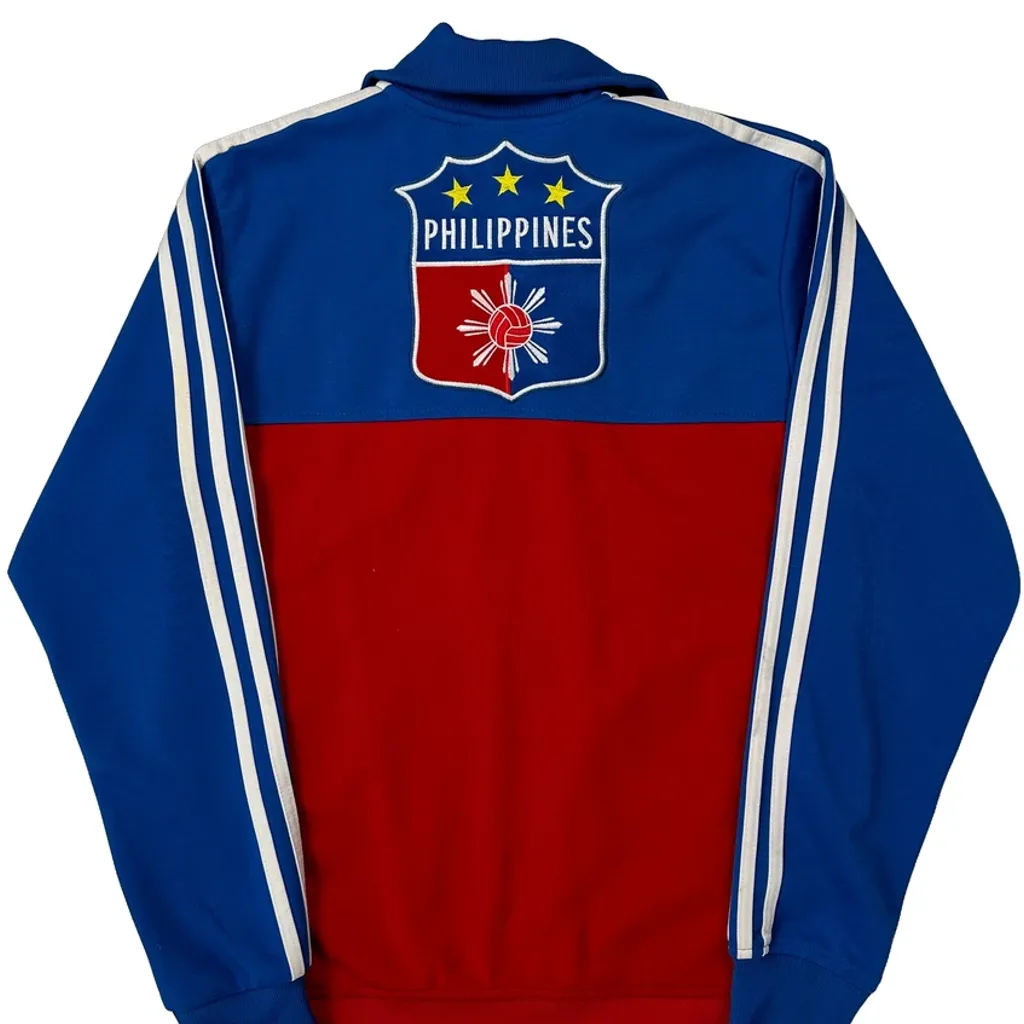 Philippines Adidas Graphic Track Jacket - Medium Multicoloured Polyester - Image 6
